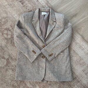 Women's Tan Blazer